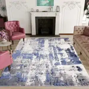 Abstract Rugs - Navy, 200 x 290 cm