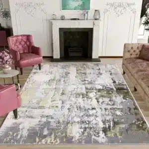 Abstract Rugs - Ochre, 200 x 290 cm