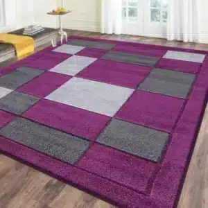 Havana Rugs - Purple & Grey, 200 x 290 cm