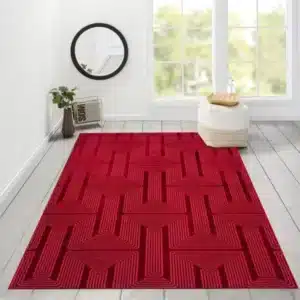 Luna Rugs - Red, 200 x 290 cm