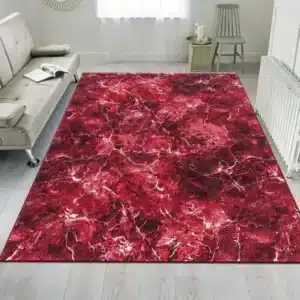 Marble Rugs - Red, 200 x 290 cm