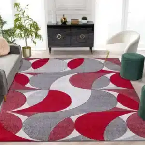 Kenzo Rugs - Red, 200 x 290 cm
