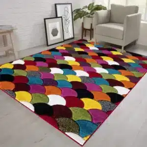 Multi Color Rugs - Scales, 200 x 290 cm