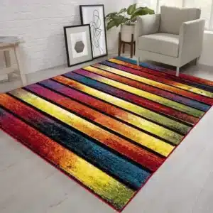 Multi Color Rugs - Stripes, 200 x 290 cm