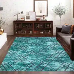 Amor Rugs - Turquoise, 200 x 290 cm