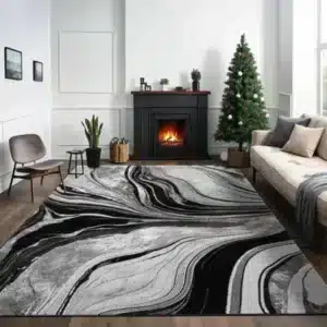Gant Rugs - Black & Grey, 240 x 320 cm