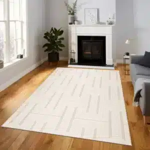 Luna Rugs - Cream, 240 x 320 cm