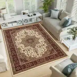 Rome Rugs Renoazul - Cream, 240 x 320 cm