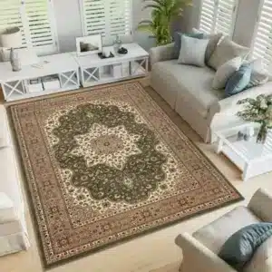 Rome Rugs Renoazul - Green, 240 x 320 cm