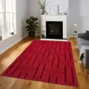 Luna Rugs - Red, 240 x 320 cm