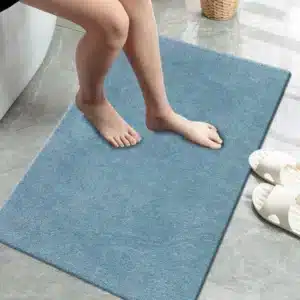 Alya Rugs - Aqua, 50 x 80 cm