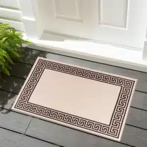Greeky Rugs - Beige & Brown, 50 x 80 cm