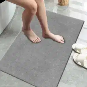 Alya Rugs - Grey, 50 x 80 cm