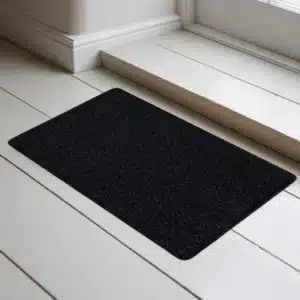 Natty Rugs - Black, 60 x 110 cm