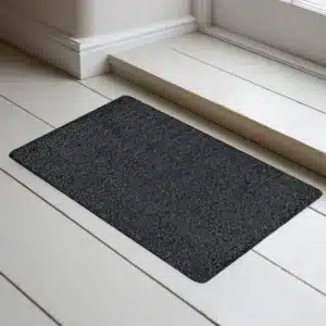 Natty Rugs - Black & Grey, 60 x 110 cm