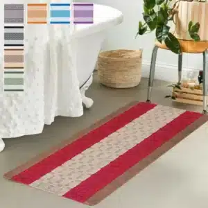 Nada Rugs - Red & Brown, 60 x 110 cm