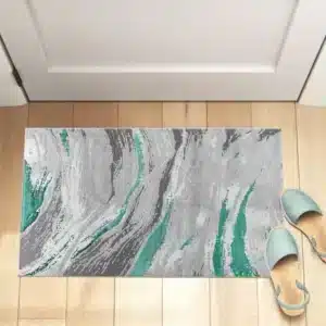 Jeze Rugs Renoazul - Emerald, 60 x 110 cm