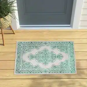 Sarina Rugs - Emerald, 60 x 110 cm
