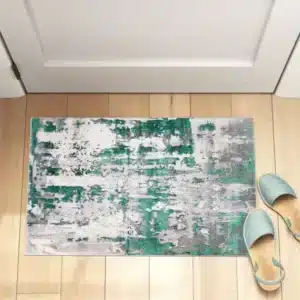 Abstract Rugs - Emerald, 60 x 110 cm