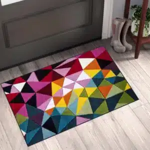 Multi Color Rugs - Geo Play, 60 x 110 cm