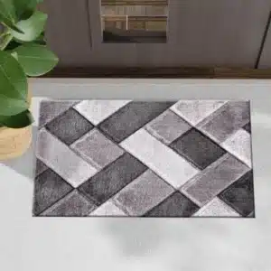 Orion Rugs - Grey, 60 x 110 cm