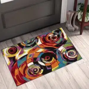 Multi Color Rugs - Moon, 60 x 110 cm