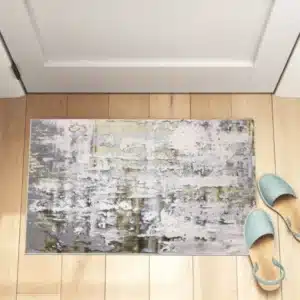 Abstract Rugs - Ochre, 60 x 110 cm