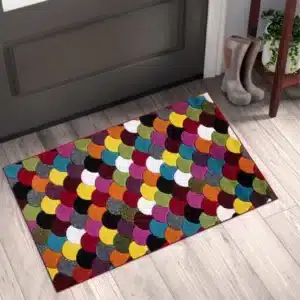 Multi Color Rugs - Scales, 60 x 110 cm
