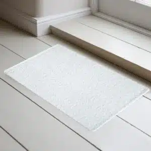 Natty Rugs - White, 60 x 110 cm