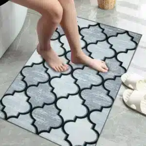 Ouranos Rugs - Grey, 60 x 112 cm