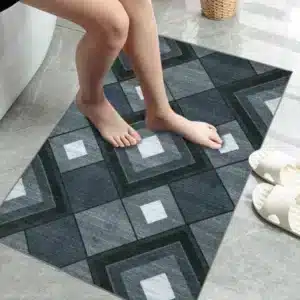 Estime Rugs - Grey, 60 x 112 cm