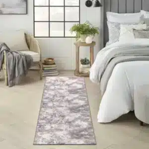 Marble Rugs - Beige, 60 x 220 cm