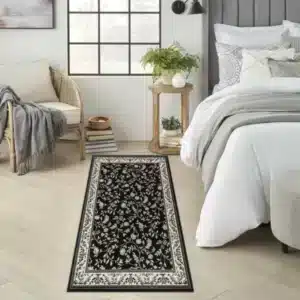 Marco Rugs Renoazul - Black, 60 x 220 cm