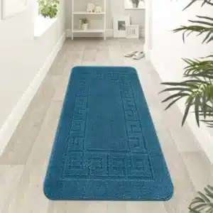 Rocco Rugs - Blue, 60 x 220 cm
