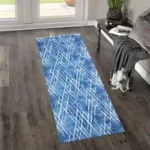 Amor Rugs - Blue, 60 x 220 cm