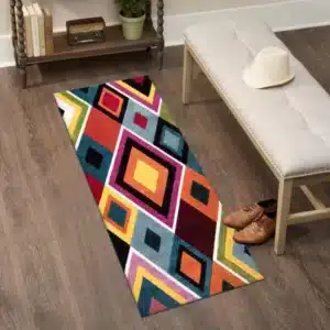 Multi Color Rugs - Box, 60 x 220 cm