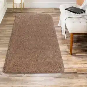 Alya Rugs - Coffee, 60 x 220 cm