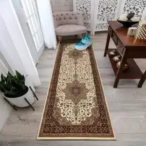 Rome Rugs Renoazul - Cream, 60 x 220 cm