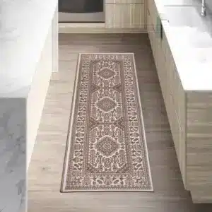 Zinat Rugs - Cream, 60 x 220 cm