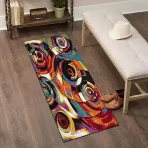 Multi Color Rugs - Moon, 60 x 220 cm