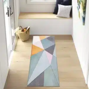 Athens Rugs - Multi Colour, 66 x 220 cm