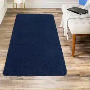 Alya Rugs - Navy, 60 x 220 cm