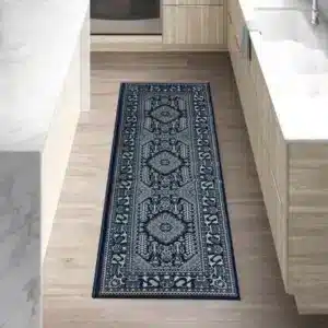 Zinat Rugs - Navy, 60 x 220 cm