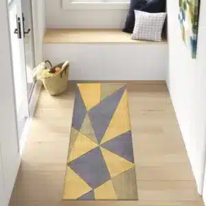 Athens Rugs - Ochre, 66 x 220 cm