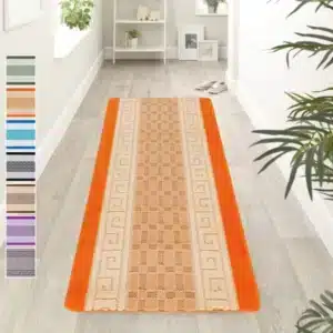 Nada Rugs - Orange, 60 x 220 cm