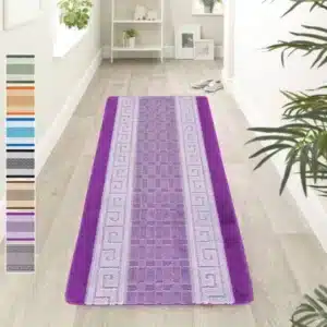 Nada Rugs - Purple, 60 x 220 cm