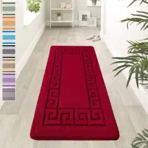 Rocco Rugs - Red, 60 x 220 cm