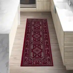 Zinat Rugs - Red, 60 x 220 cm