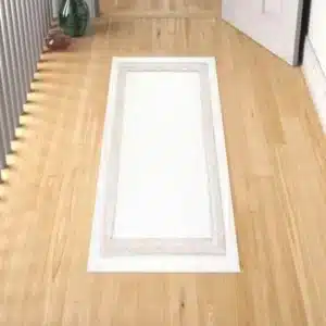 Trani Rugs - White, 60 x 220 cm