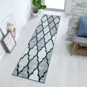 Ouranos Rugs - Grey, 60 x 225 cm
